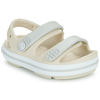 Boty Děti Sandály Crocs Crocband Cruiser Sandal T Béžová