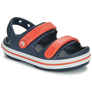 Boty Děti Sandály Crocs Crocband Cruiser Sandal T Tmavě modrá / Červená