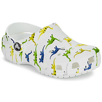 Boty Děti Pantofle Crocs Classic Character Print Clog K Bílá