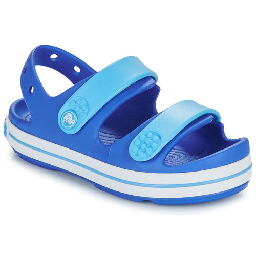 Boty Děti Sandály Crocs Crocband Cruiser Sandal T Modrá