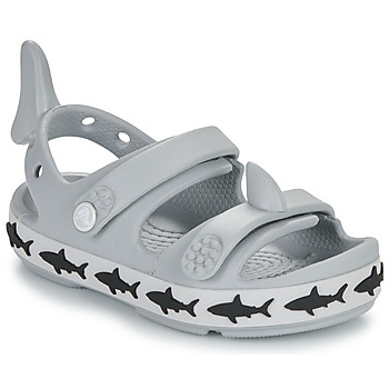 Crocs Sandály Dětské Crocband Cruiser Shark SandalT - Šedá