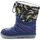 Boty Chlapecké Zimní boty Italy Top Bimbo 662 modré dětské sněhule Modrá