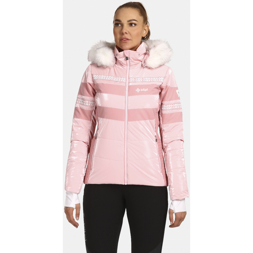 Textil Bundy Kilpi Dámská lyžařská bunda  DALILA-W Růžová