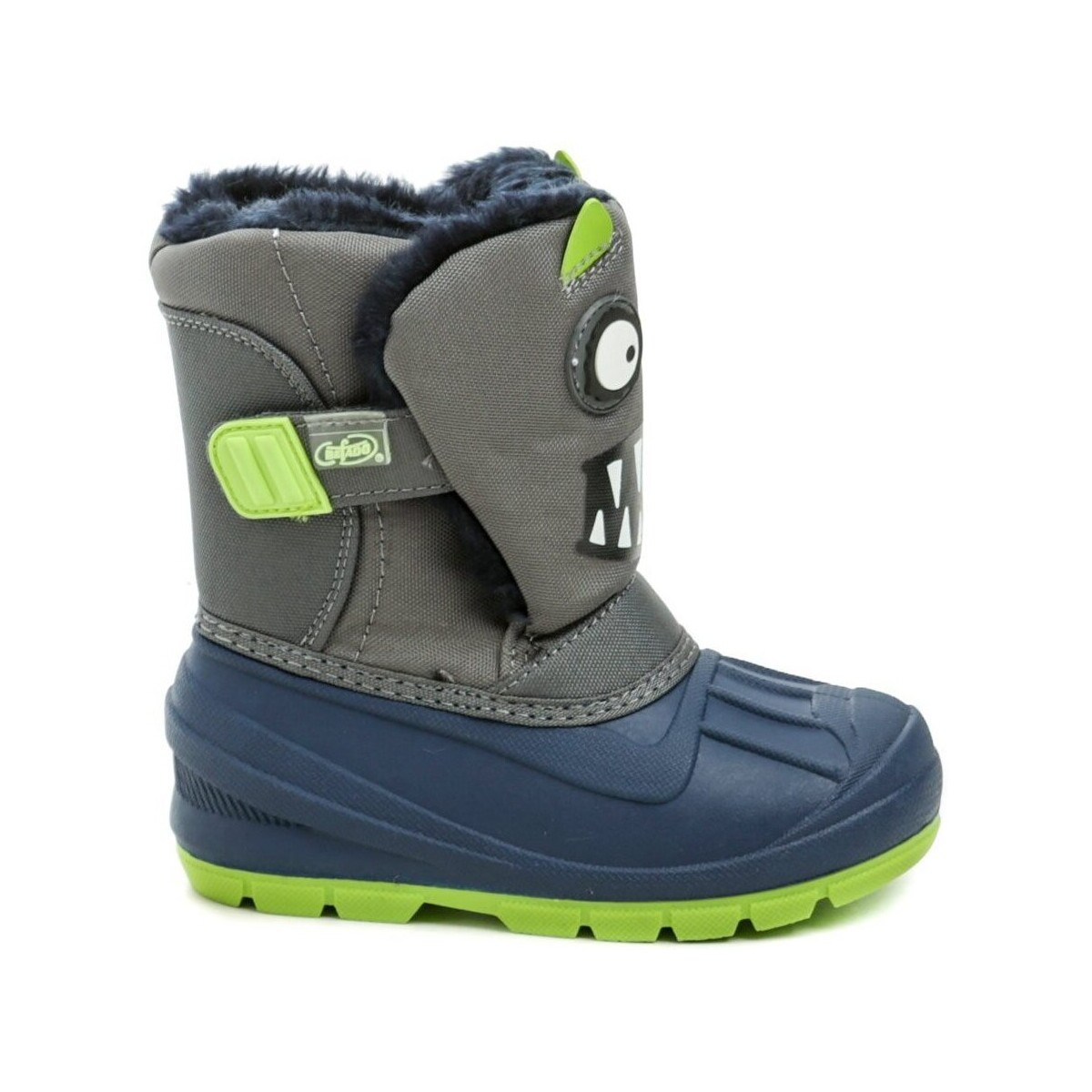 Boty Chlapecké Zimní boty Befado 160x015 modro šedé dětské sněhule Šedá