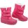 Boty Dívčí Zimní boty Befado 160x014 růžové dětské sněhule Růžová