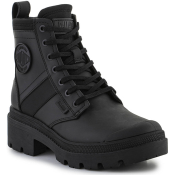 Palladium Kotníkové boty Pallabase Army R Black 98865-008 - Černá