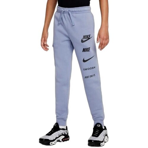 Textil Chlapecké Teplákové kalhoty Nike PANTALON NIOS  SPORTSWEAR FN7712 Modrá