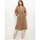 Textil Ženy Kabáty La Modeuse 69089_P161057 Hnědá