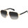 Hodinky & Bižuterie Muži sluneční brýle David Beckham Occhiali da Sole  DB7102/S RHL Zlatá