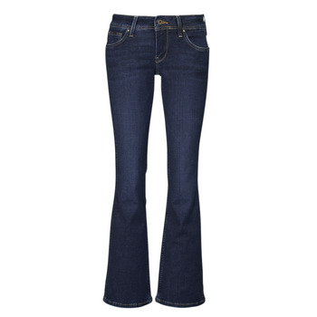 Textil Ženy Jeans široký střih Pepe jeans SLIM FIT FLARE LW Džínová modř