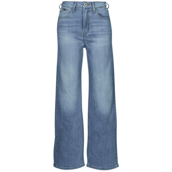 Pepe jeans Jeans široký střih WIDE LEG JEANS UHW - Modrá