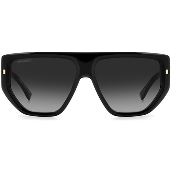 Hodinky & Bižuterie sluneční brýle Dsquared Occhiali da Sole  D2 0088/S 2M2 Černá