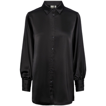 Textil Ženy Halenky / Blůzy Y.a.s YAS Noos Pella Shirt L/S - Black Černá