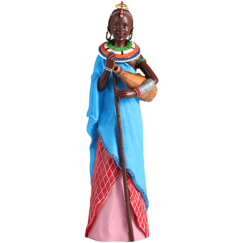 Bydlení Sošky a figurky Signes Grimalt Africká Postava Modrá