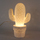 Bydlení Stolní lampy Signes Grimalt Tabulka Lampy Kaktus Bílá