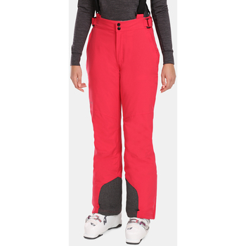 Textil Kalhoty Kilpi Dámské lyžařské kalhoty  ELARE-W Růžová