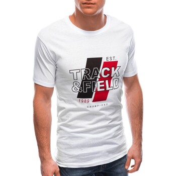 Deoti Trička s krátkým rukávem Pánské tričko s potiskem Treewish bílá - Bílá