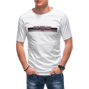 Textil Muži Trička s krátkým rukávem Deoti Pánské tričko s potiskem Briarmuse bílá Bílá