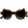 Hodinky & Bižuterie sluneční brýle L.g.r. Occhiali da Sole L.G.R. Reunion Flap 4554 02 Hnědá