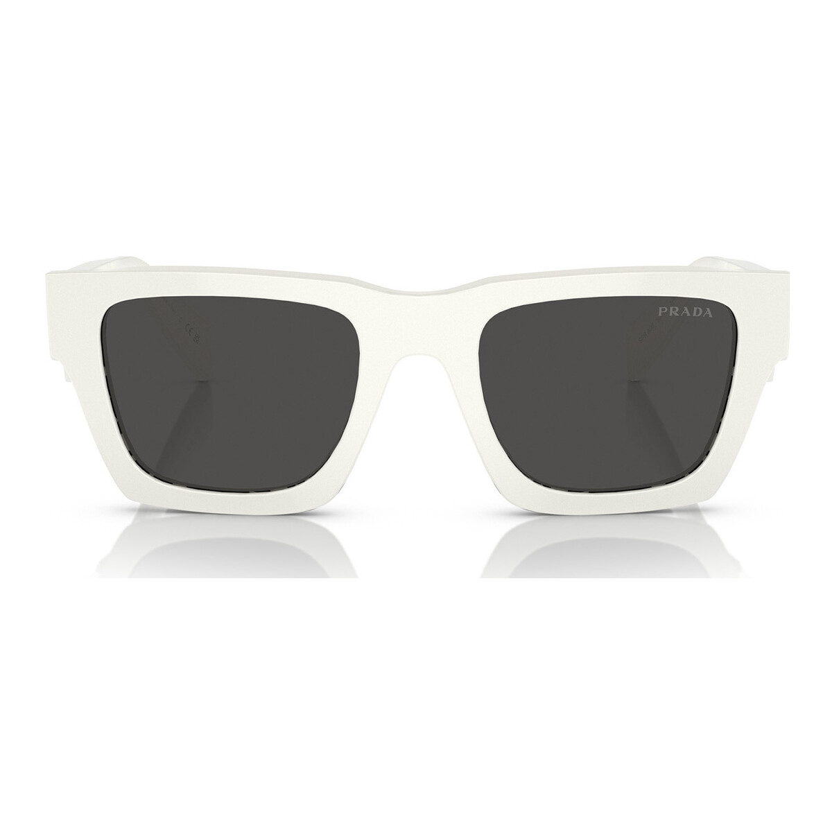 Hodinky & Bižuterie sluneční brýle Prada Occhiali da Sole  PRA06S 17K08Z Bílá