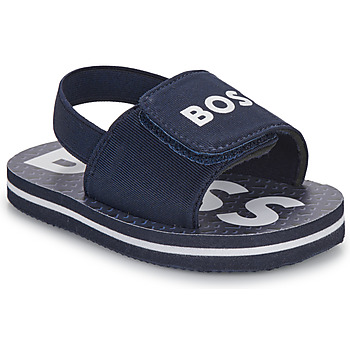 Boty Chlapecké Sandály BOSS ESSENTIEL 1 Tmavě modrá