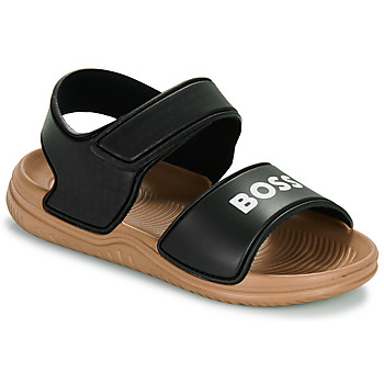Boty Chlapecké Sandály BOSS CASUAL J50890 Černá