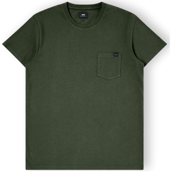 Textil Muži Trička & Pola Edwin Pocket T-Shirt - Kombu Green Zelená