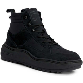 Tommy Jeans Kotníkové boty - - Černá