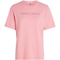 Textil Ženy Trička s krátkým rukávem Tommy Hilfiger  Růžová
