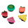 Doplňky  Doplňky k obuvi Crocs JIBBITZ Sparkle Glitter Fruits 5 Pack           