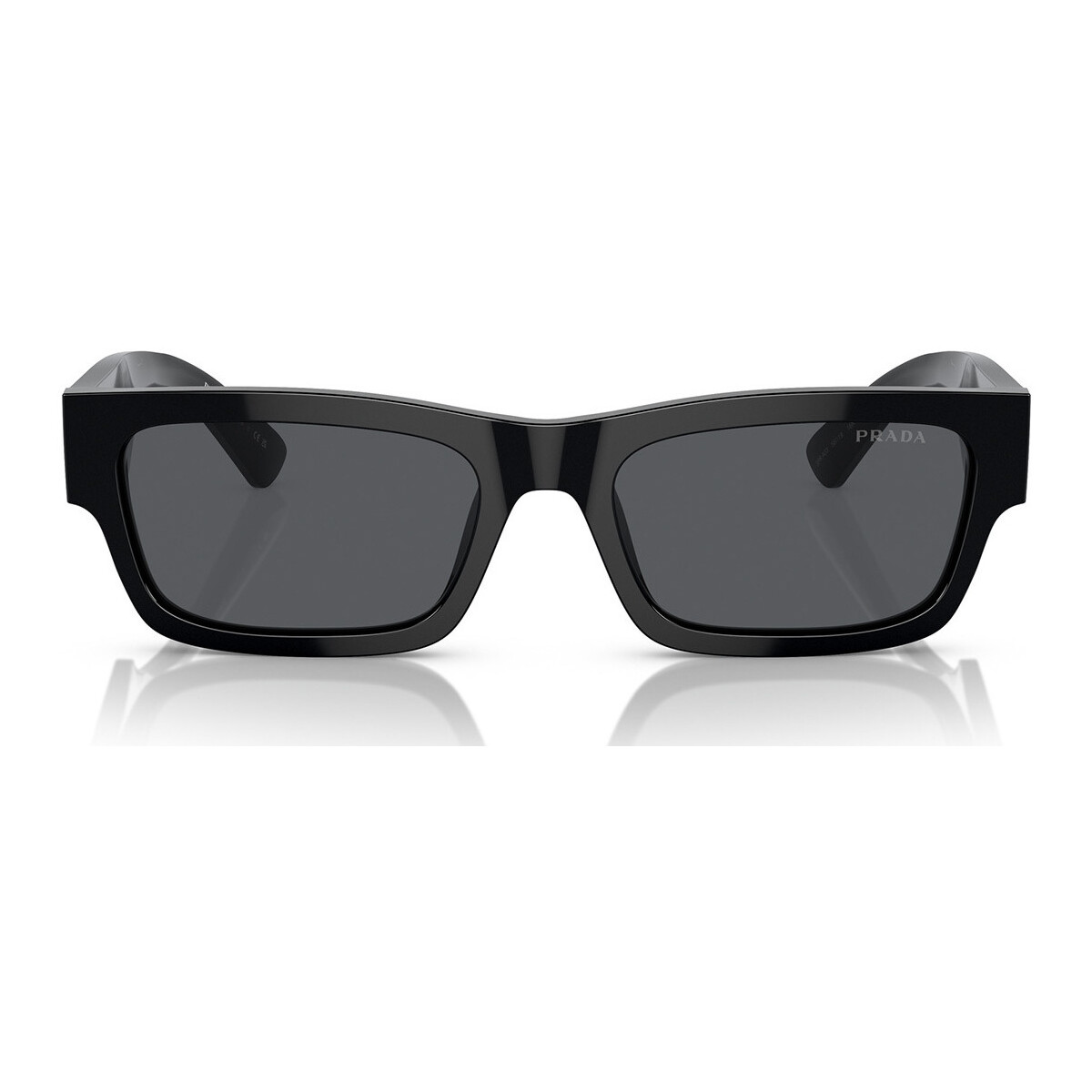 Hodinky & Bižuterie sluneční brýle Prada Occhiali da Sole  PRA03S 16K07T Černá