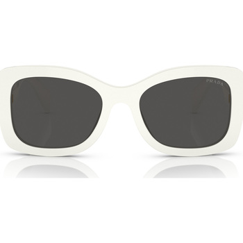 Hodinky & Bižuterie sluneční brýle Prada Occhiali da Sole  PRA08S 1425S0 Bílá