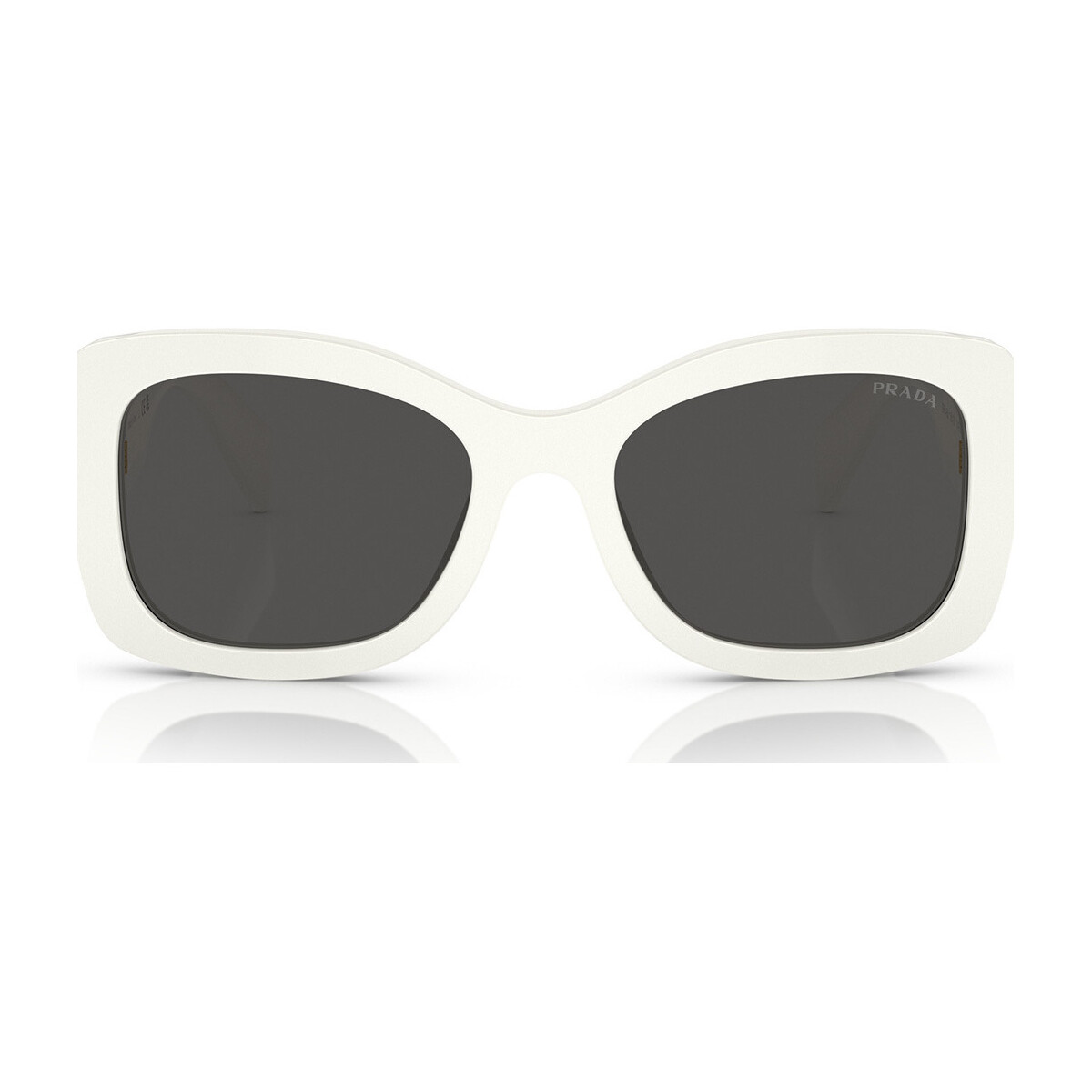 Hodinky & Bižuterie sluneční brýle Prada Occhiali da Sole  PRA08S 1425S0 Bílá
