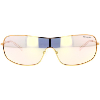 Hodinky & Bižuterie Ženy sluneční brýle MICHAEL Michael Kors Occhiali da Sole  Aix MK1139 11084Z Zlatá
