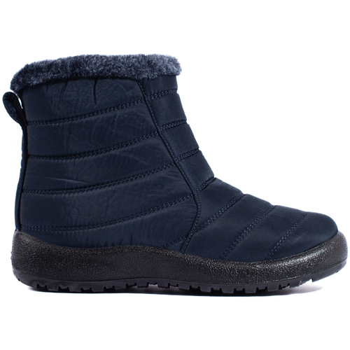 Boty Ženy Zimní boty W. Potocki Komfortní  sněhule dámské tmavě modré platforma 