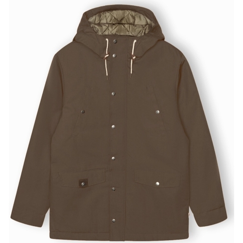 Textil Muži Kabáty Revolution Parka Jacket 7246 - Brown Hnědá