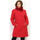 Textil Ženy Kabáty La Modeuse 69191_P161288 Červená