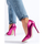 Boty Ženy Lodičky Pk Pohodlné růžové dámské  lodičky na jehlovém podpatku 