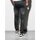 Textil Muži Kalhoty Ombre Pánské džínové jogger kalhoty Edison černé Černá