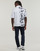 Textil Muži Polo s krátkými rukávy Versace Jeans Couture 76GAG628 Bílá / Černá
