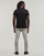 Textil Muži Trička s krátkým rukávem Versace Jeans Couture 76GAHG00 Černá / Bílá