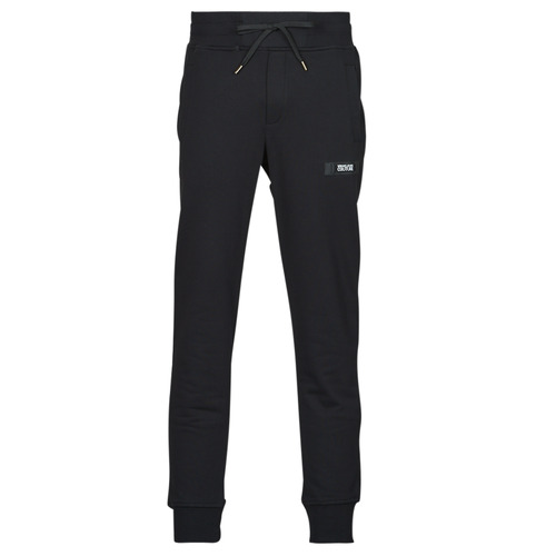 Textil Muži Teplákové kalhoty Versace Jeans Couture 76GAAE05 Černá / Bílá
