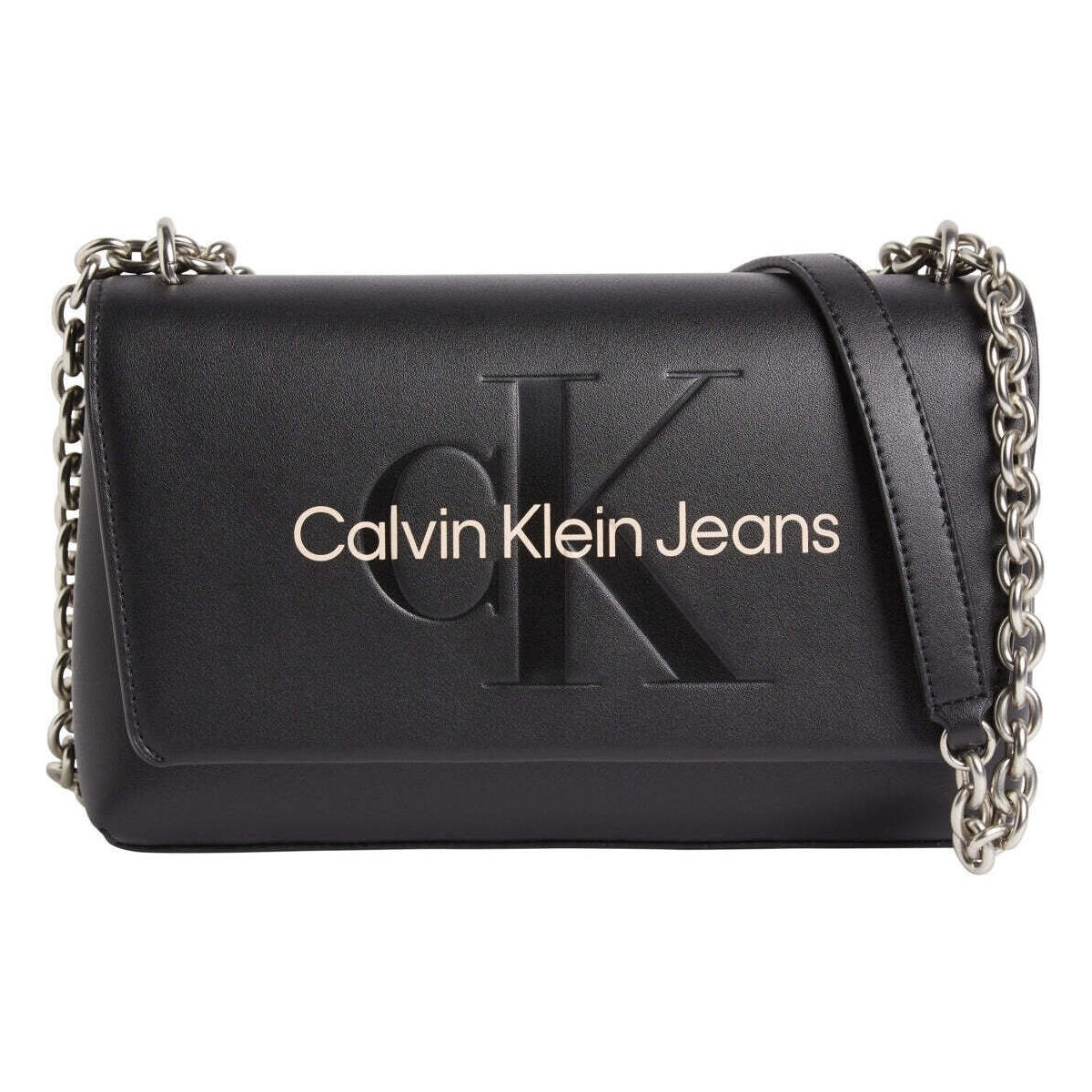 Taška Ženy Kabelky s dlouhým popruhem Calvin Klein Jeans  Černá