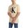 Textil Muži Trička s krátkým rukávem Calvin Klein Jeans  Béžová