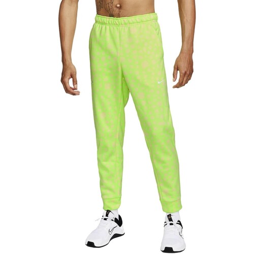 Textil Muži Teplákové kalhoty Nike HOMBRE  THERMA FIT PRINTED STUDIO 72 FB8509 Zelená