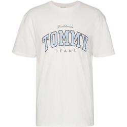 Textil Muži Trička s krátkým rukávem Tommy Hilfiger  Bílá