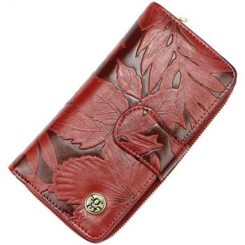 Taška Ženy Náprsní tašky Gregorio Kožená červená dámská peněženka v krabičce Červená