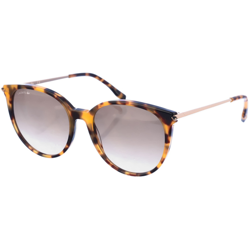 Hodinky & Bižuterie Ženy sluneční brýle Lacoste L928S-214 Hnědá