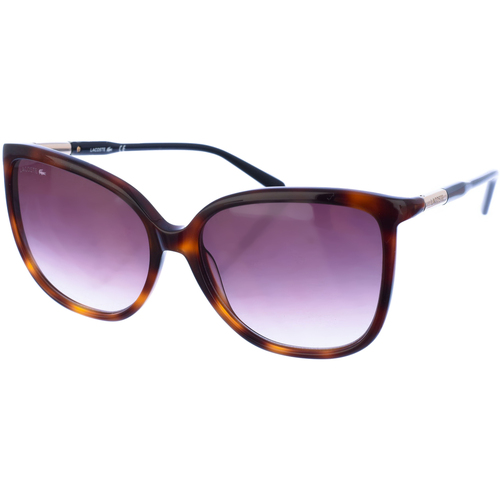 Hodinky & Bižuterie Ženy sluneční brýle Lacoste L963S-230 Hnědá