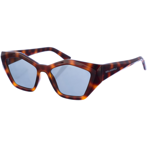Hodinky & Bižuterie Ženy sluneční brýle Karl Lagerfeld KL6046S-215 Hnědá